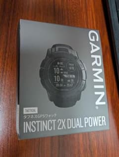 ガーミン Instinct 2X Dual Power タクティカルエディションのサムネイル