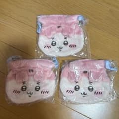 ちいかわ おかお巾着2 古本屋 3個セット