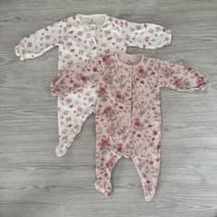 【NEXT】長袖 ロンパース 女の子 60cm 3monthのサムネイル