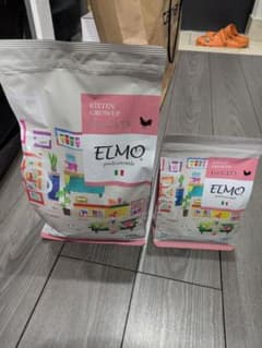 ELMO グローアップ 子猫用 ドライフード 2kg×1 400g×1 - メルカリ