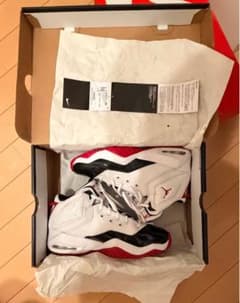 【超美品】 JORDAN B'Loyal ホワイト ブラック レッド 箱ありのサムネイル