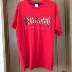 thrasher スラッシャー フレームロゴ teeのサムネイル