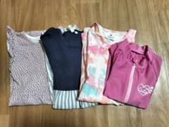キッズ服 半袖ワンピースとラッシュガードのサムネイル