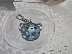 【ハンドメイド】くまのメロンパン風グミキーホルダーのサムネイル