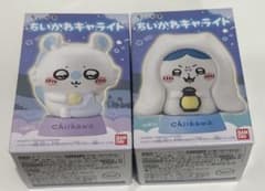 ちいかわ キャライト 2種セット (モモンガ・ハチワレ)のサムネイル