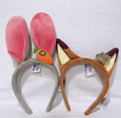 即日発送❣️上海ディズニー　ズードピア　ニックジュディカチューシャ2点セット m54979358019_1.jpg?1720589889