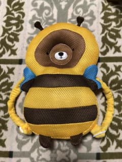 転倒防止　リュック　ハチ　赤ちゃん　ベビー　メッシュ　くま　アジャスターありのサムネイル