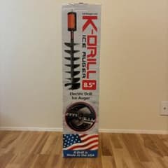 新品】K-Drill アイスドリル 8.5インチ オーガー単体 氷穴あけ用 