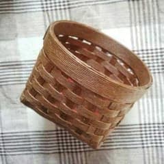 クラフトバンド籠のサムネイル
