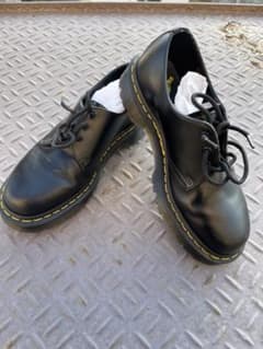 Dr.martens  BEX 3ホール ローカット ブラック　UK7のサムネイル