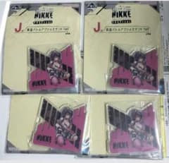 이치 반 쿠지 승리의 여신 니케 J 상 배틀 아크릴 스탠드 네로 4 개 세트