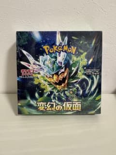 ポケモンカードゲーム 変幻の仮面 未開封BOX シュリンク付き - メルカリ