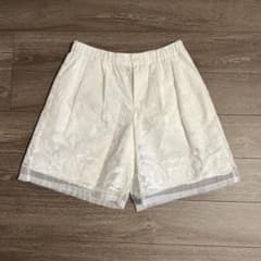 TAAKK TRANSPARENT TOILE DE JOUY SHORTS - メルカリ