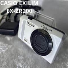 美品 CASIO カシオ EXILIM EX-ZR200 コンデジ 動作確認済 - メルカリ