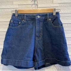 デニム　ショートパンツ　Lサイズのサムネイル