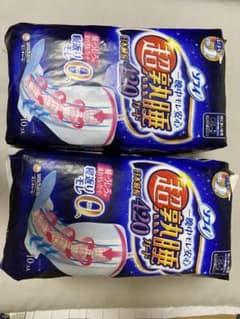 ナプキン　夜用　　羽付　ソフィ　超熟睡ガード　420のサムネイル