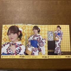 乃木坂46 生写真 浴衣 2026 田村真佑 3種コンプ - メルカリ