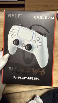 NBCP WOLF W-6 コントローラー 有線PS5/PS4/PC対応◎