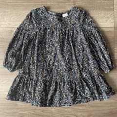 GAP フラワープリント ワンピース 18-24ヶ月のサムネイル