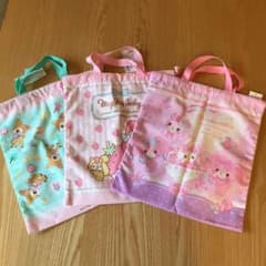 【新品】サンリオ 体操服入れ☆手ひも付き巾着のサムネイル