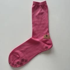 靴下　レディース　おしゃれピンク　size23.0〜24.0のサムネイル