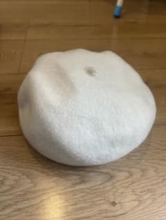 ベレー帽　白　鼓笛のサムネイル