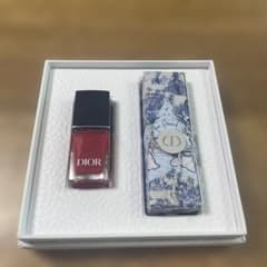 プラチナ会員特典　Dior ルージュ ディオール & ネイル セット
