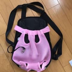 月末値下げ！999→766 試着のみLサイズ　ペット抱っこ　おんぶ前抱っこ紐のサムネイル