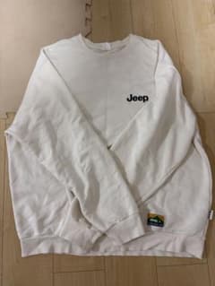 Jeep クルーネック スウェット ホワイトのサムネイル