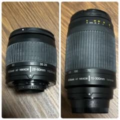 ニコン AF-P 70-300/28-80 1:3.3-5.6 G 望遠レンズのサムネイル