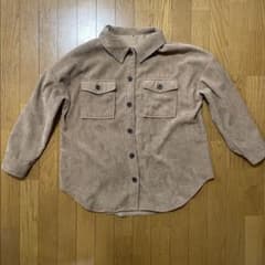 ベージュ コーデュロイ　ジャケット　Mのサムネイル