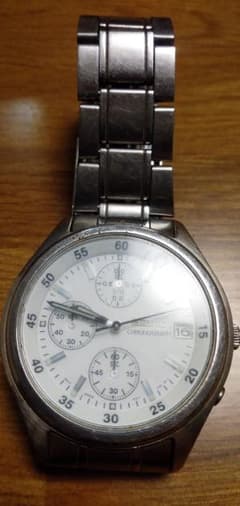 SEIKO　クロノグラフ　シルバーのサムネイル
