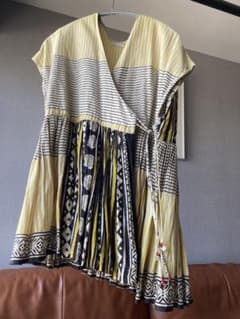 TWO CHAPATI ラバリブラウス Two chapati ラバリブラウス ラップチュニック - メルカリ