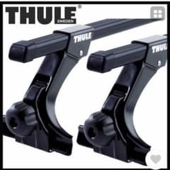 THULE ミドルルーフルーフキャリア取付1台分セット TH953+TH765のサムネイル