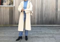 スタニングルアー フーディーリバーコート♡ホワイト 美品 サイズ0