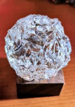 甲州かっこみ水晶 山梨県伝統工芸 スフィア 原石 - メルカリ