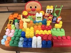 アンパンマン　わくわくブロックバケツ