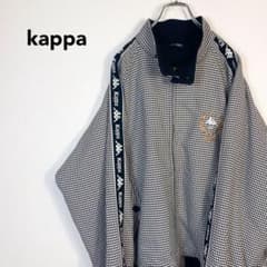 GU kappa コラボ アウター 千鳥柄 ブルゾンのサムネイル
