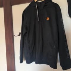 OUTDOOR PRODUCTS ジップアップパーカー ブラックのサムネイル