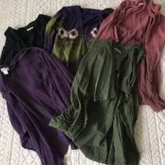 アジアン羽織物5点セットのサムネイル