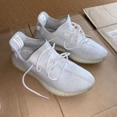 【売り切り最終値下げ】 Yeezy boost V2 350 白　26.5 美品のサムネイル