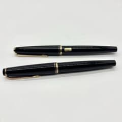 モンブラン　MONTBLANC 万年筆　2本セット　No.22 ジャーマニー刻印 モンブラン MONTBLANC 万年筆 2本セット No.22 ジャーマニー刻印
