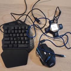 キーボードセットコンバーター付き　即購入可のサムネイル