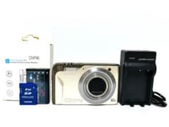 返品保証】 カシオ CASIO EXILIM EX-H10 ゴールド - メルカリ