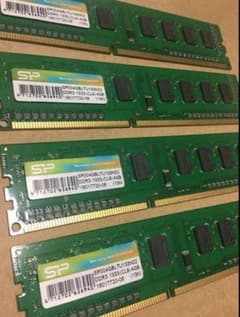 4GB✖️4 シリコンパワーデスクトップPC用メモリ 240Pin DDR3のサムネイル