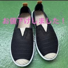 ブラック メッシュ スリッポン 245のサムネイル