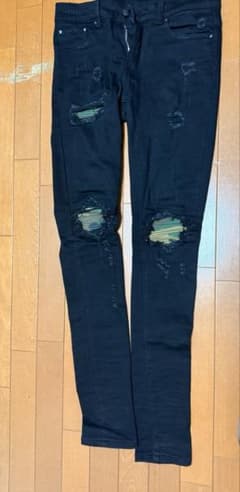 mnml ブラックデニム パンツ サイズ29 黒 スキニー/ストレッチのサムネイル