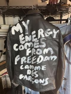 COMME des GARCONS ×Lewis Leathers 青山店限定