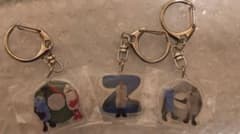 パペットスンスンアクリルキーホルダー3個セット