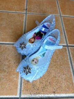 【美品】ディズニー エルサ キッズシューズ 16cm アナと雪の女王のサムネイル